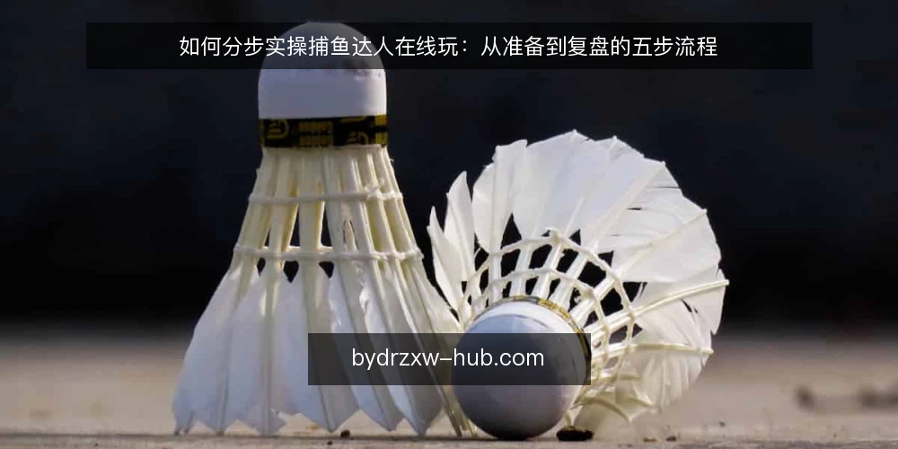 如何分步实操捕鱼达人在线玩:从准备到复盘的五步流程 — 第一步:准备环境与账号,先固定变量 配图